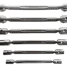 Juego Llaves Dobles Articuladas Pipa 6PZ