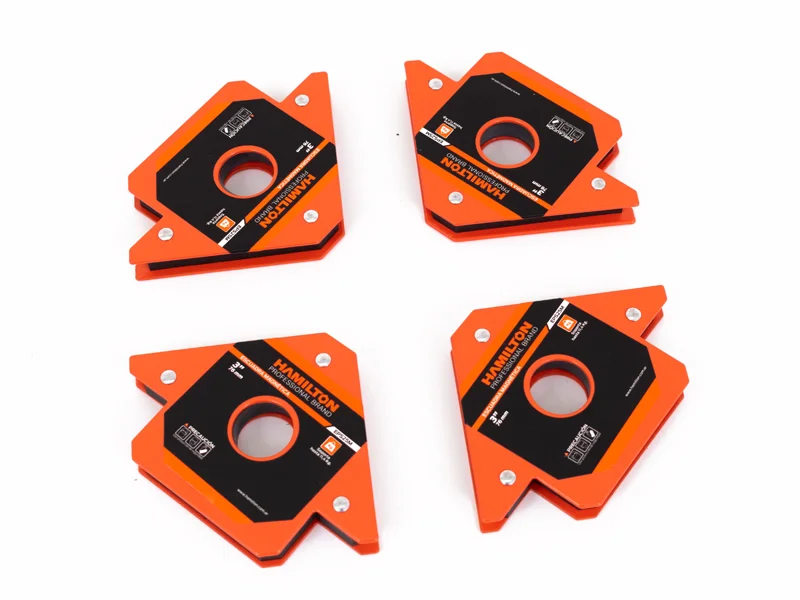 SET DE 4 ESCUADRAS MAGNÉTICAS PARA SOLDAR