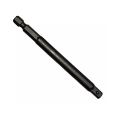 Adaptador hex 1/4 a cuadrado 1/4 100mm