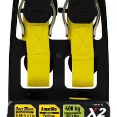 Cincha Cinta Amarre 2 Unidades 2 M X 25mm 408 Kg