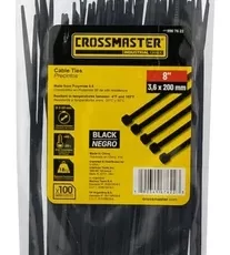 Precinto Nylon Crossmaster Color 2,5 x 100
