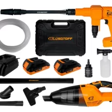 COMBO HIDROLAVADORA 30BAR ASPIRADORA 650ml