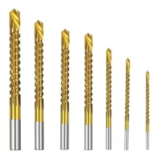 Juego 7 Mechas Hss Fresa De Corte 3-4-5-6-6.5-8-10mm