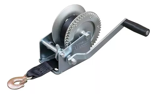 Malacate Manual 725kg Con Cinta Polyester