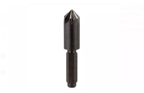 Avellanador De Acero 7 Filos Encastre 1/4 13 Mm