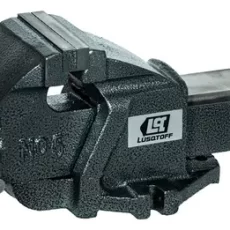 Morsa De Banco Nro 5 Profesional Fija 140 Mm Ancho 125mm