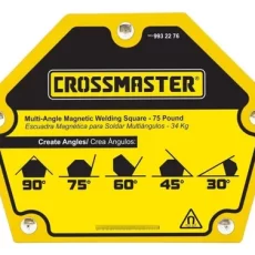 Escuadra Magnética Crossmaster Para Soldar 34 Kg