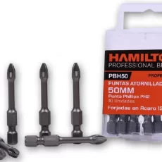 PUNTA DE 1/4 - PH2x50 BLISTER x 10 U