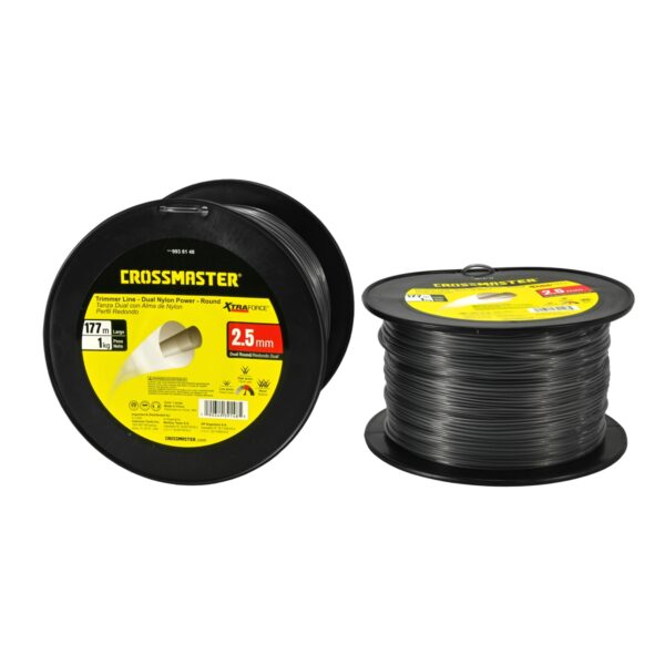TANZA REDONDA DUAL 2.5mm x 1Kg