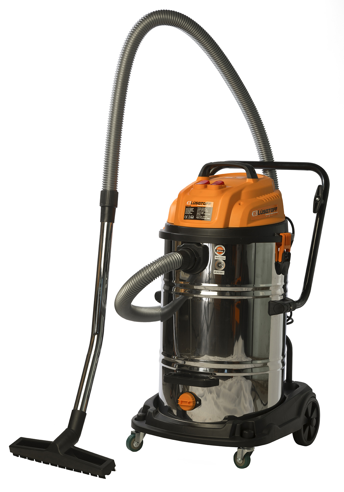 ASPIRADORA INDUSTRIAL 2400 W • 60 LTS