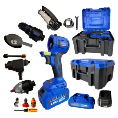 Kit Herramientas Inalambrica 5 En 1 20v + 2 Bat