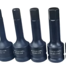 Set Juego 10 Tubos Bocallave 1/2 Allen Impacto 5mm A 19mm