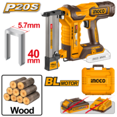 CLAVADORA A BATERIA 20V BRUSHLESS