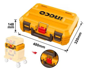 Caja De Herramientas Apilable 19 Carga Maxima 15kg
