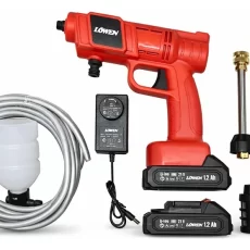 Hidrolavadora Lowen 21v 1.2ah Con Maletin + 2 Baterias