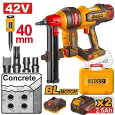 CLAVADORA P/CONCRETO A BATERIA 42V 40MM