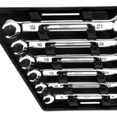 Juego De Llaves Combinadas Doble Boca Milwaukee 6pz 9 A 19mm