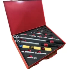 Kit 3 Torquimetros Zafe 33pcs 1/2 3/8 1/4
