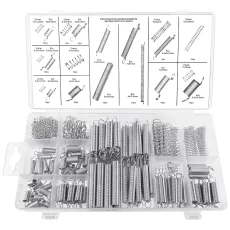 Set 200 Resortes Surtidos Compresión Tension Acero