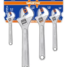 Set X 4 Llave Francesa 6, 8, 10 Y 12 Pulgadas