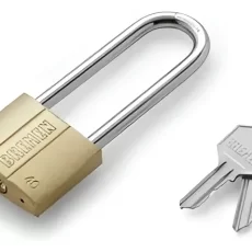 Candado De Bronce Aro Largo 40mm