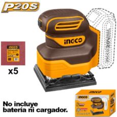 Lijadora Orbital a Batería Inalámbrica 20V