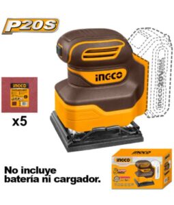 Lijadora Orbital a Batería Inalámbrica 20V