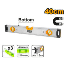Nivel De Aluminio Magnetico 40cm