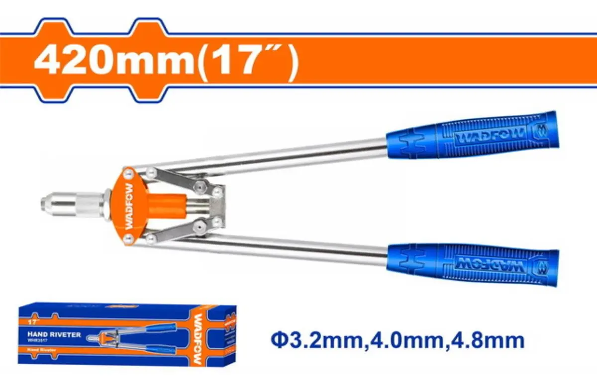 Remachadora Manuel Tipo Fuelle 420mm