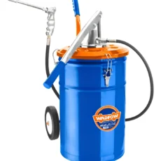 Engrasador Lubricador Manual 25kg Acero 295mm