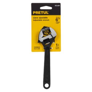 LLAVE AJUSTABLE 15CM 6 PAVONADA