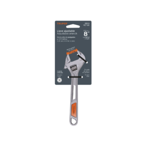 LLAVE AJUSTABLE 20CM 8 PVC