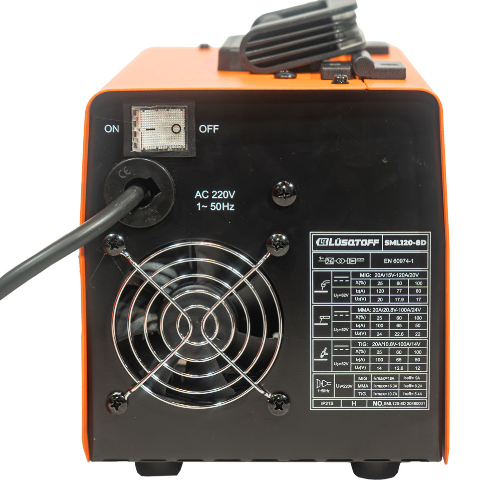 SOLDADORA INVERTER FLUX DUAL CON KIT - Imagen 5