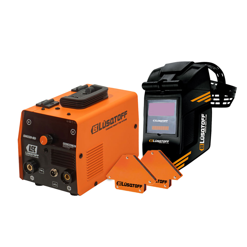SOLDADORA INVERTER FLUX DUAL CON KIT