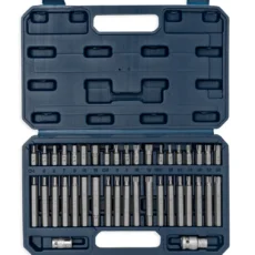 Juego de Puntas Hexagonal, Multiestría y Torx (40 Pzs)