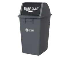 TACHO BASURA 60 L. FEMA C/TAPA