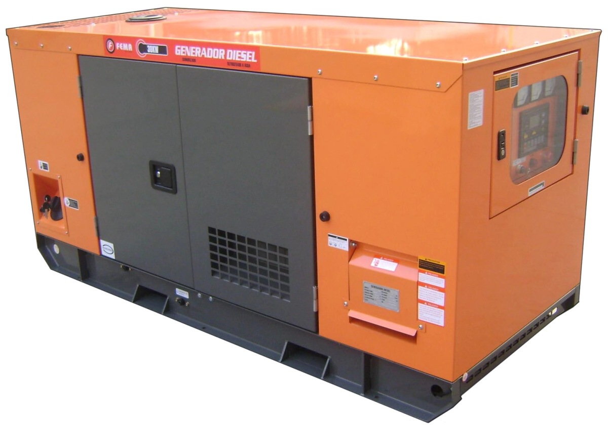 GENERADOR FEMA 30KW-40,8KVA-380VOLT-INSONORIZADO - Imagen 2
