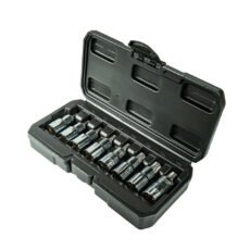 JUEGO DE BOCALLAVES PUNTA TORX ENCASTRE 1/2" • 8 PIEZAS