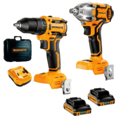 Kit Llave De Impacto 10mm 21v + Taladro De Impacto