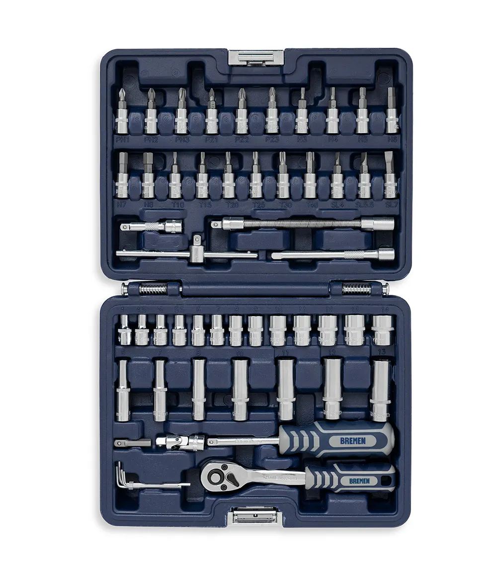 Juego de Bocallaves 1/4" 53Pz