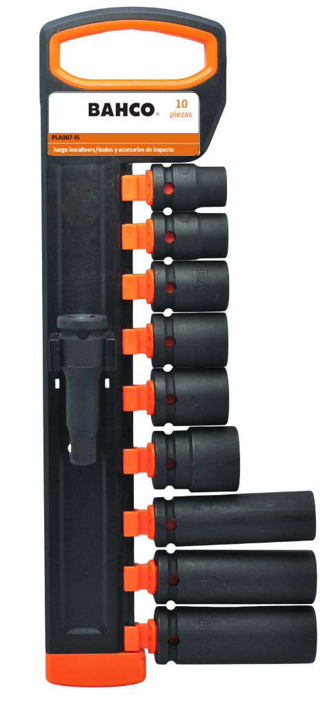 Juego de bocallaves de impacto 1/2" 10pz