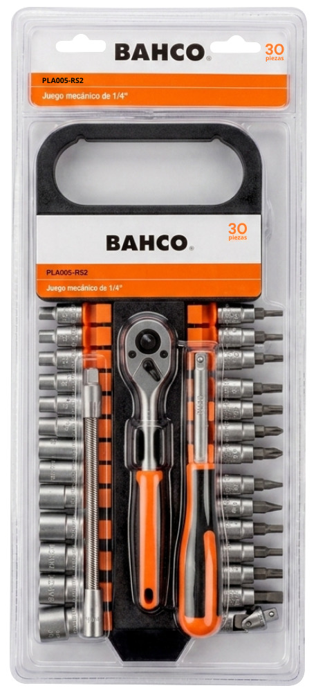 Juego de puntas 1/4" 30pz