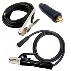 PINZA PORTA ELECTRODOS + PINZA MASA – LARGO 1.5 M